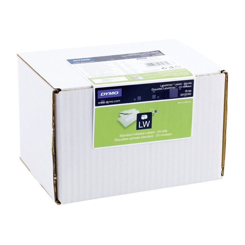 Genuine Dymo LW AddLbl 28x89mm Pack24