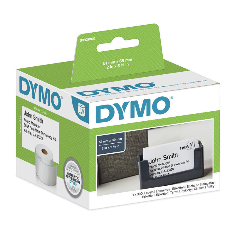 Genuine Dymo LW 51mm x 89mm White