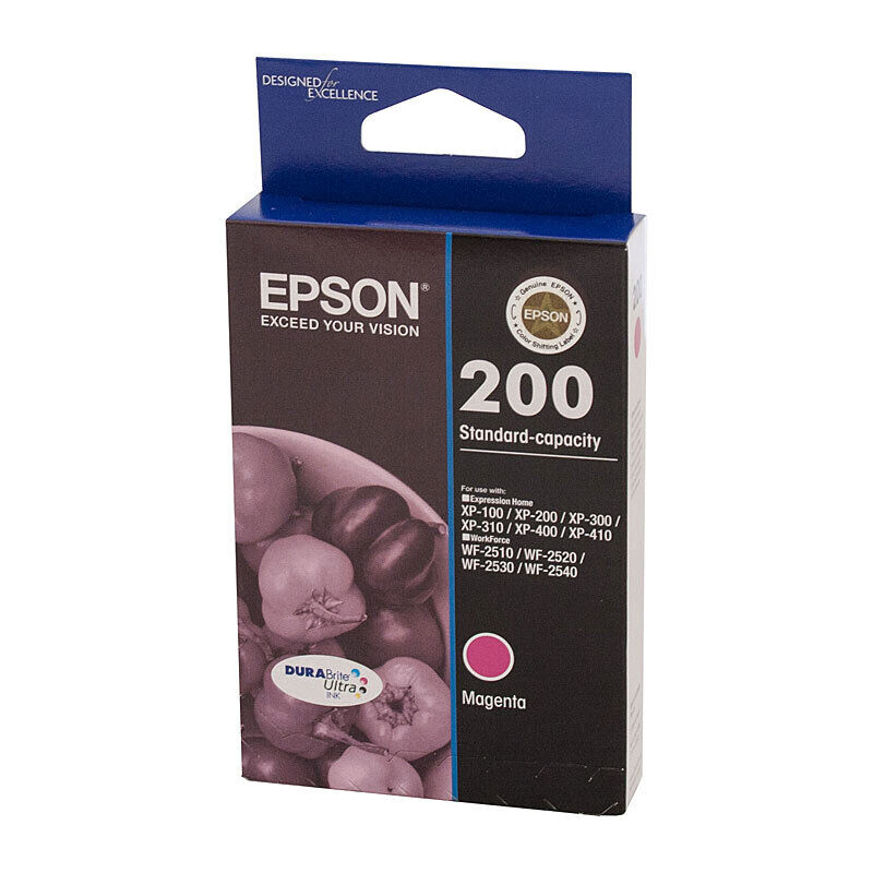 Genuine Epson 200 Magenta Ink Cartridge