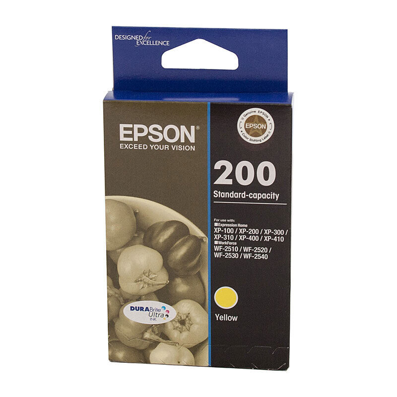 Genuine Epson 200 Yellow Ink Cartridge