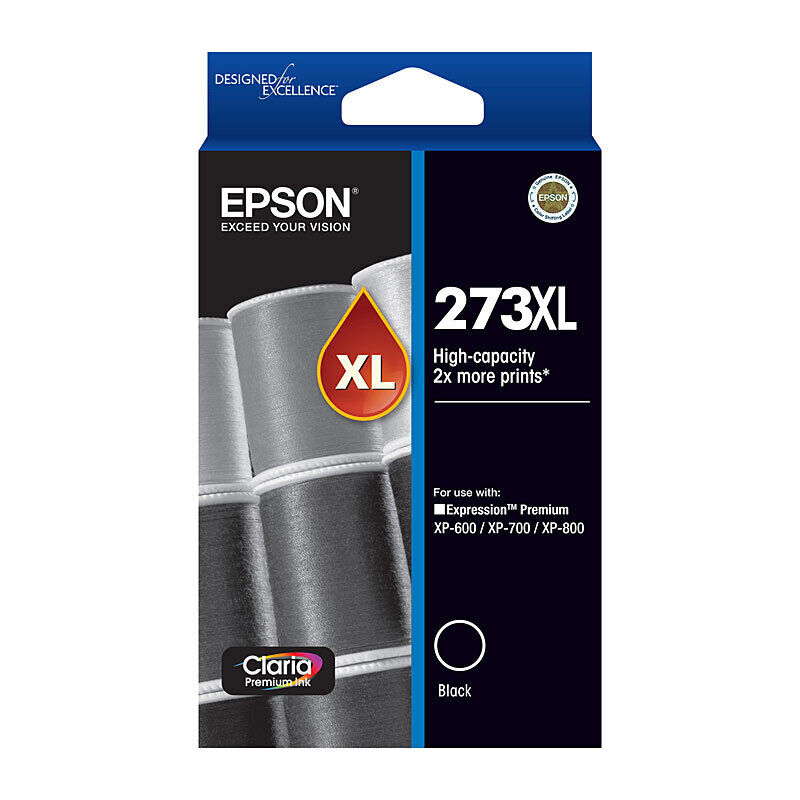 Genuine Epson 273XL Black Ink Cartridge