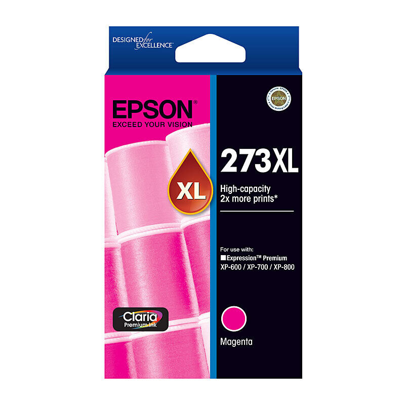 Genuine Epson 273XL Magenta Ink Cartridge