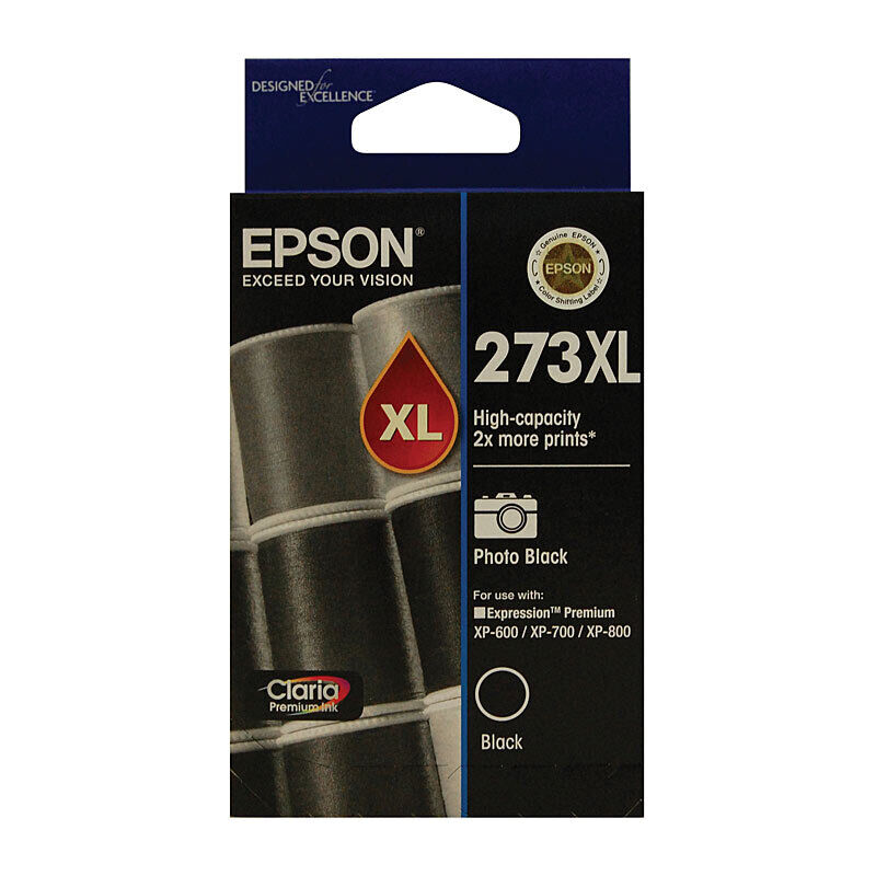 Genuine Epson 273XL Photo Black Ink Cartridge
