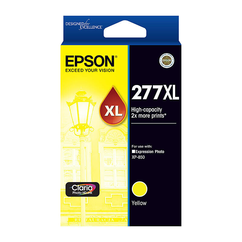 Genuine Epson 277XL Yellow Ink Cartridge