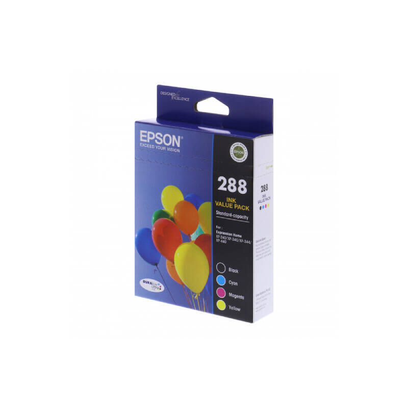 Genuine Epson 288 CMYK Colour Pack