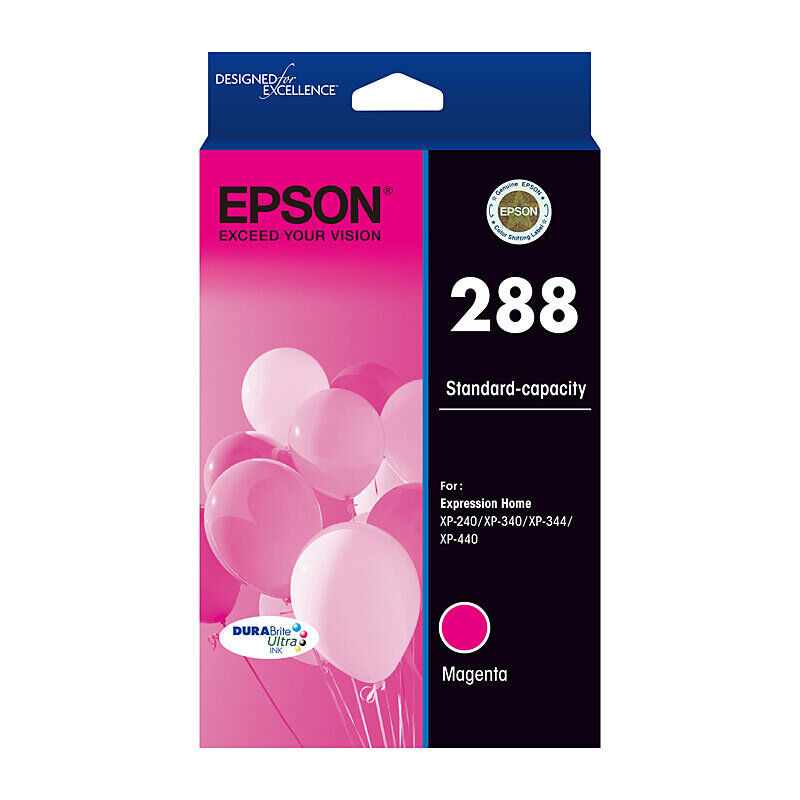 Genuine Epson 288 Magenta Ink Cartridge