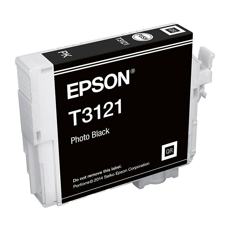 Genuine Epson T3121 Photo Black Ink Cartridge