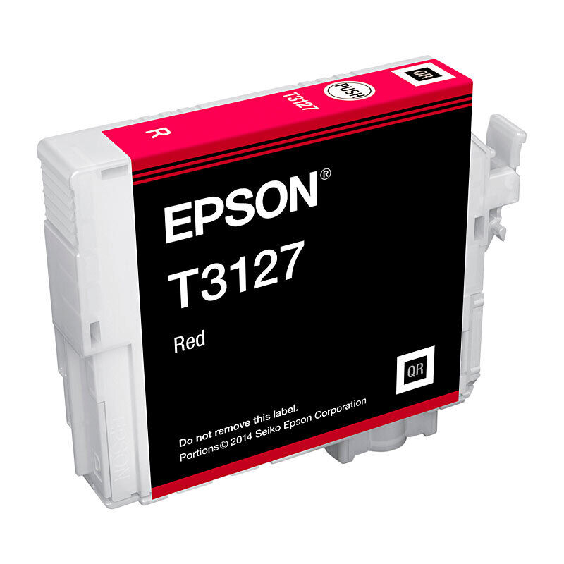 Genuine Epson T3127 Red Ink Cartridge