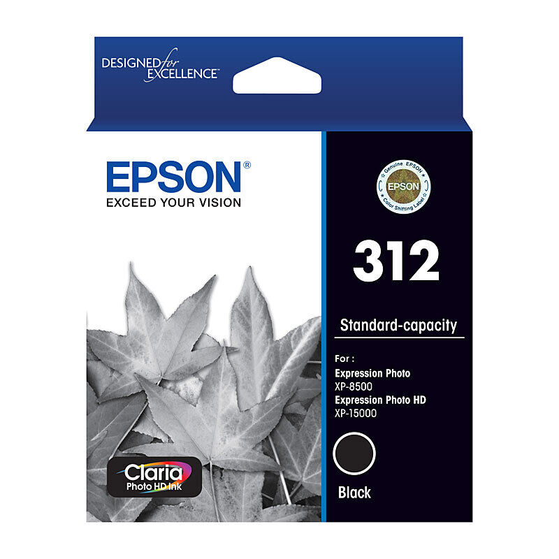 Genuine Epson 312XL Black Ink Cartridge