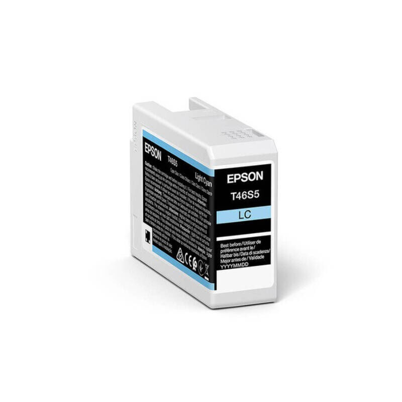 Genuine Epson 46S Lgt Cyan Ink Cartridge