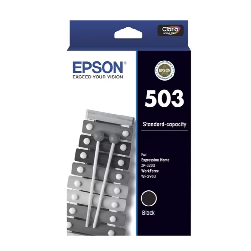 Genuine Epson 503 Black Ink Cartridge