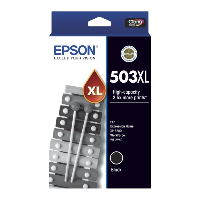 Genuine Epson 503XL Black Ink Cartridge