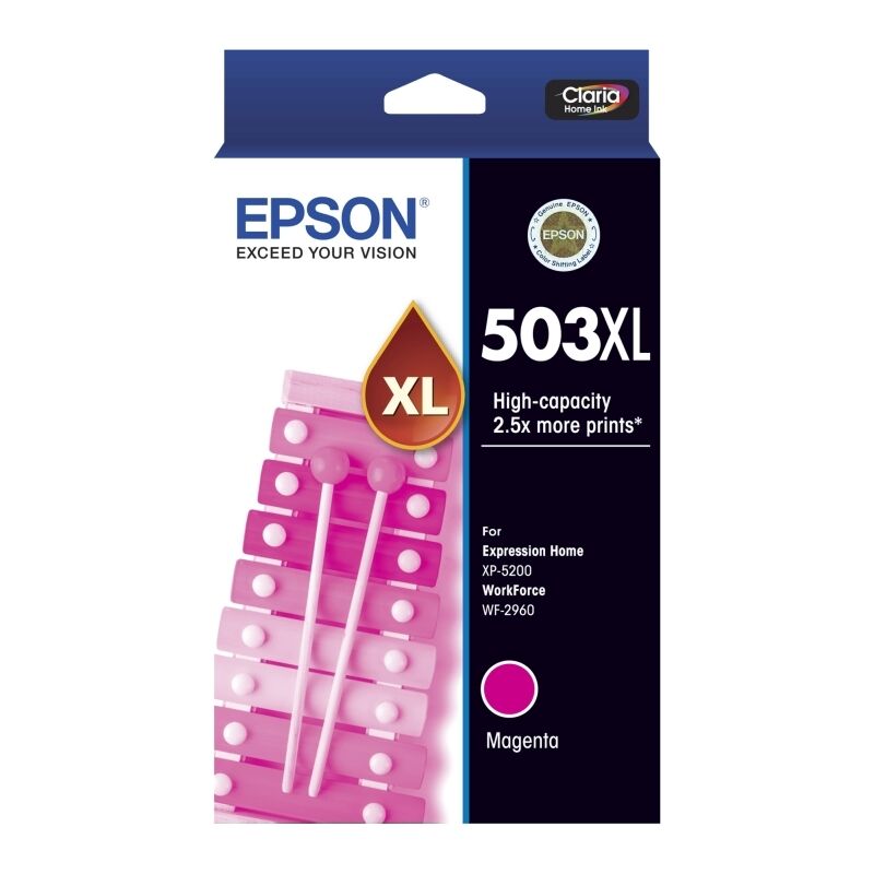 Genuine Epson 503XL Magenta Ink Cartridge
