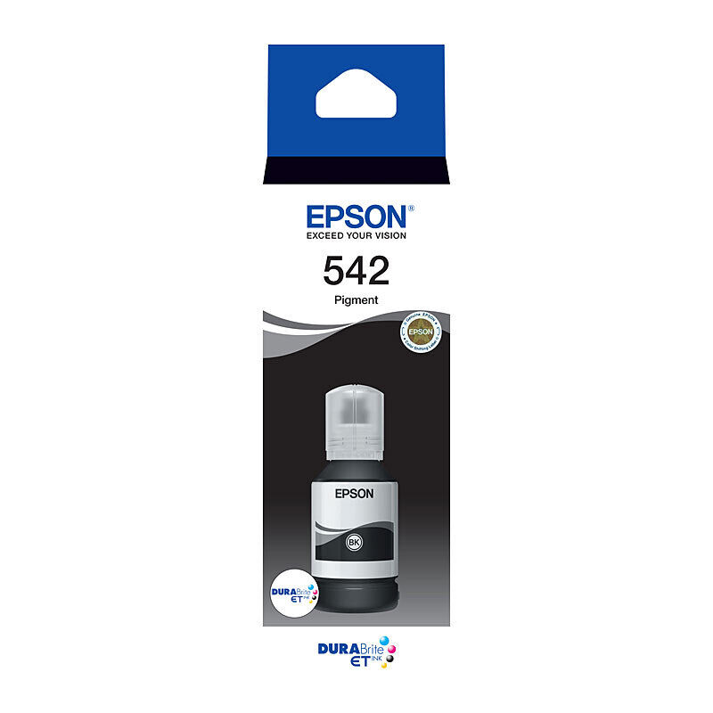Genuine Epson T542 Black EcoTank