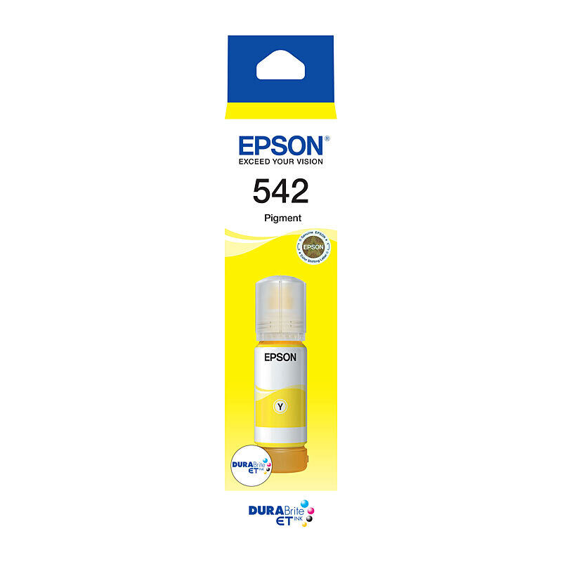 Genuine Epson T542 Yellow EcoTank