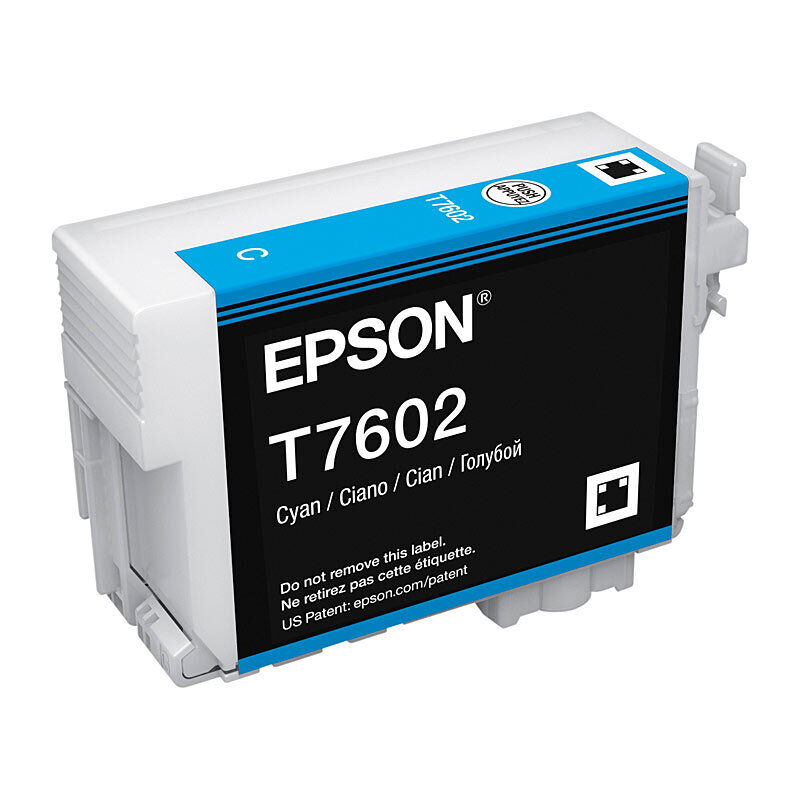 Genuine Epson 760 Cyan Ink Cartridge