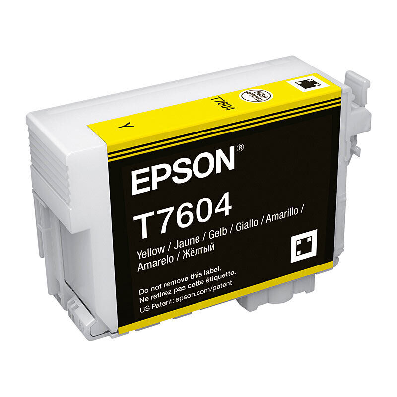 Genuine Epson 760 Yellow Ink Cartridge