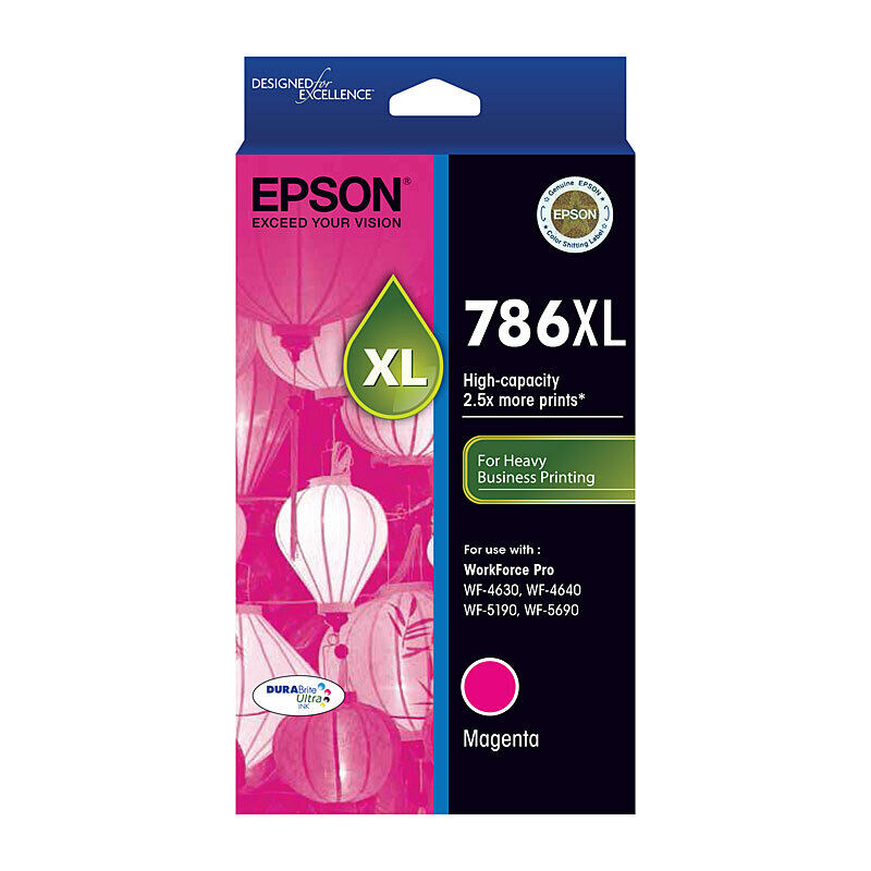Genuine Epson 786XL Magenta Ink Cartridge