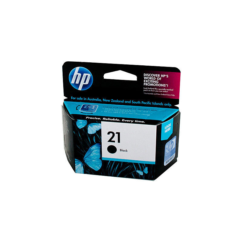 Genuine HP #21 Black Ink Cartridge C9351AA