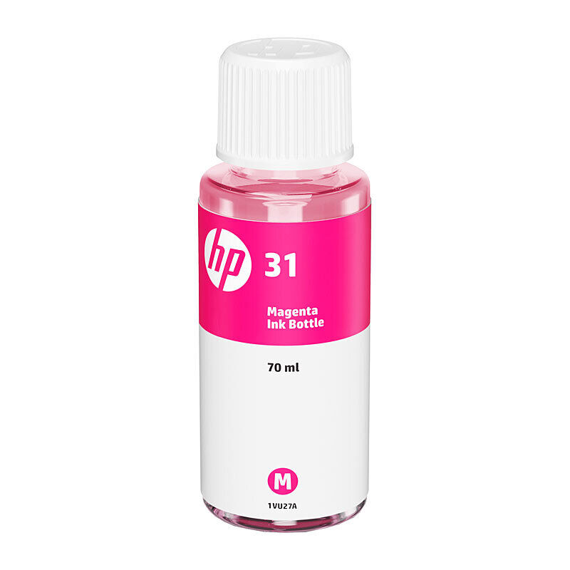 Genuine HP #31 Magenta Ink Bottle 1VU27AA