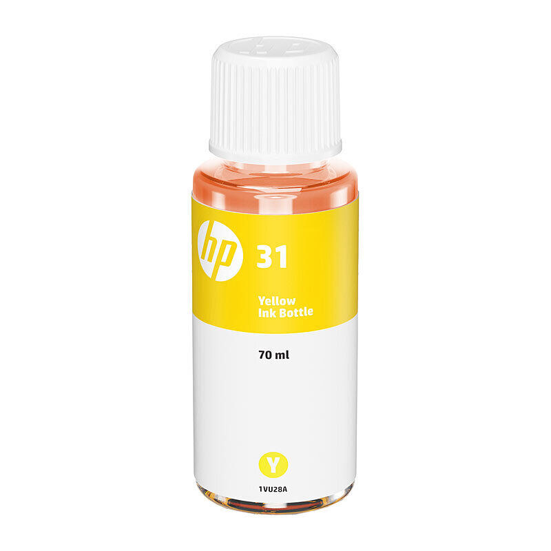 Genuine HP #31 Yell Ink Bottle 1VU28AA