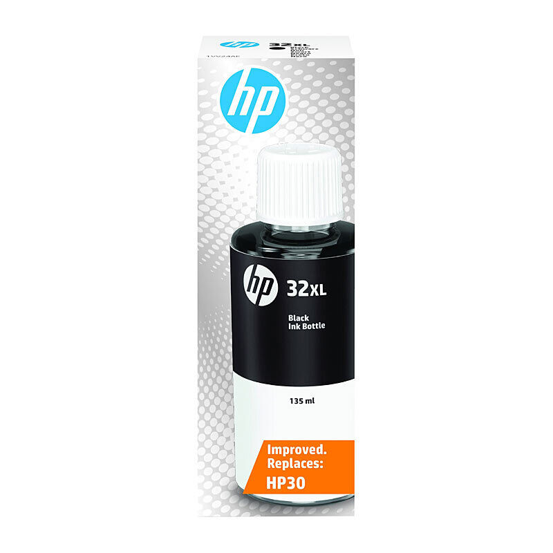 Genuine HP #32XL Black Ink Bottle 1VV24AA