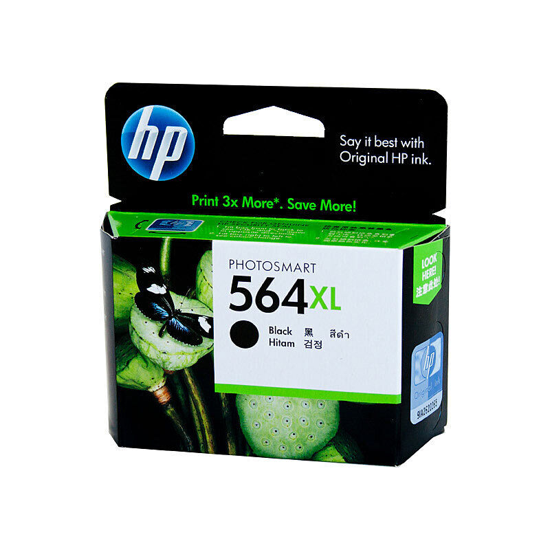 Genuine HP #564 Black XL Ink CN684WA
