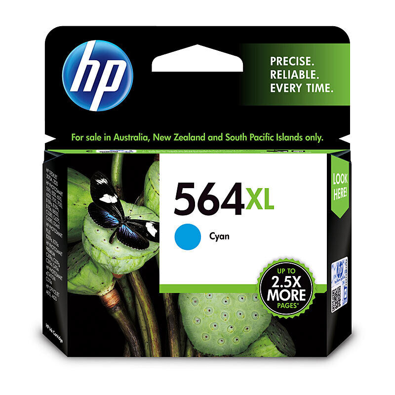 Genuine HP #564 Cyan XL Ink CB323WA