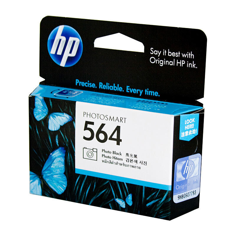 Genuine HP #564 Photo Blck Ink CB317WA