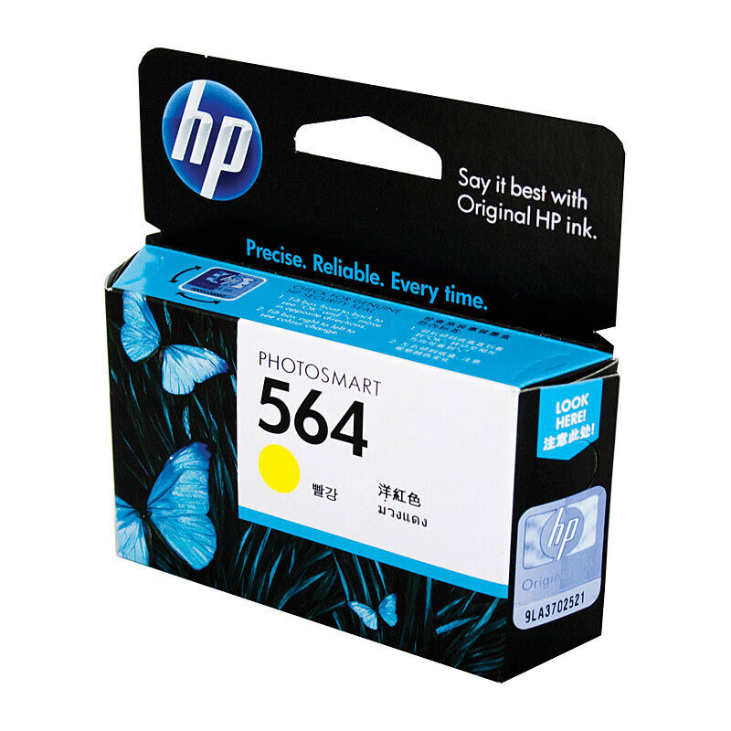 Genuine HP #564 Yell Ink Cartridge CB320WA