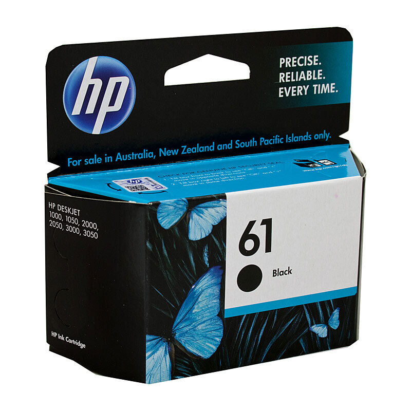Genuine HP #61 Black Ink CH561WA