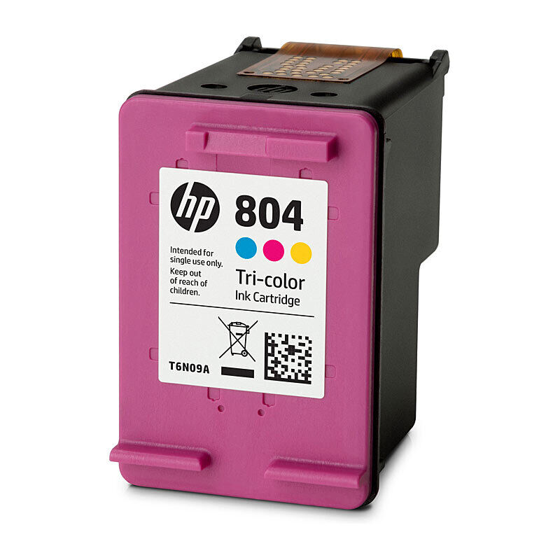 Genuine HP #804 Colour Ink T6N09AA