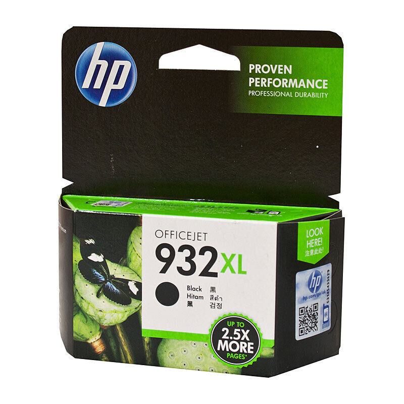 Genuine HP #932 Black XL Ink CN053AA
