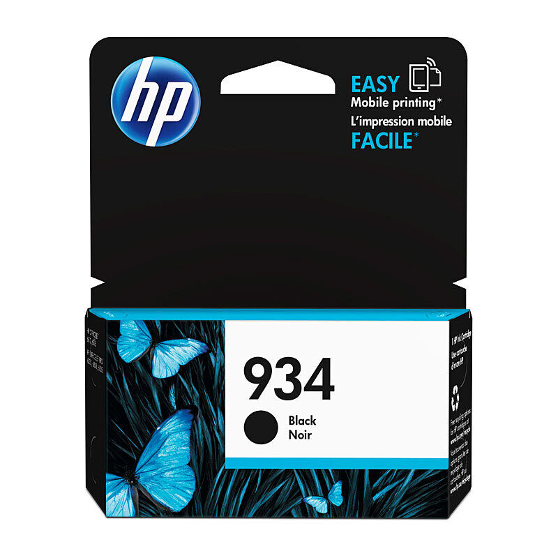 Genuine HP #934 Black Ink C2P19AA