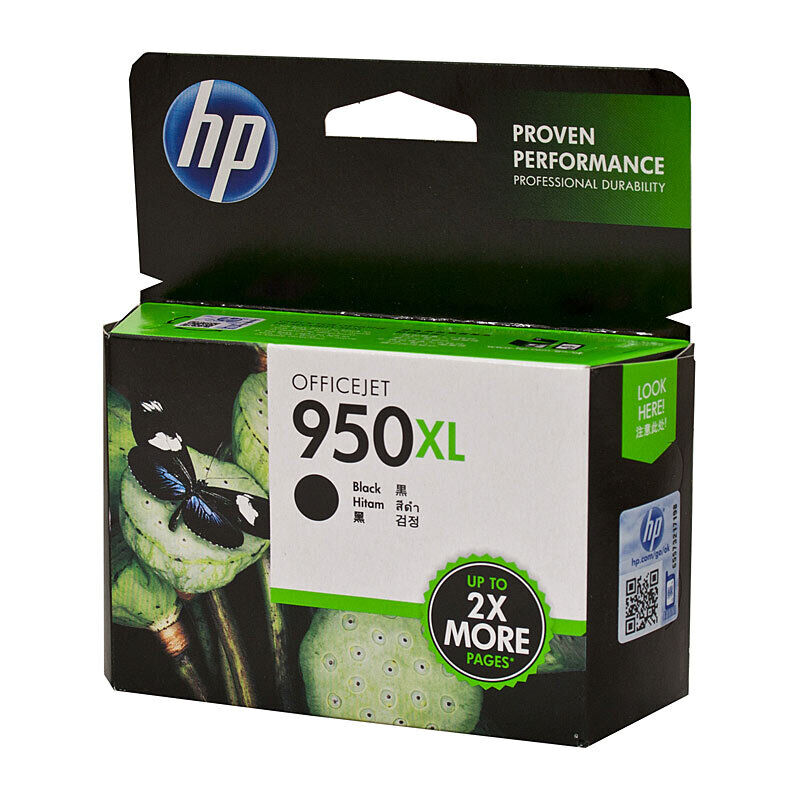 Genuine HP #950XL Black Ink CN045AA