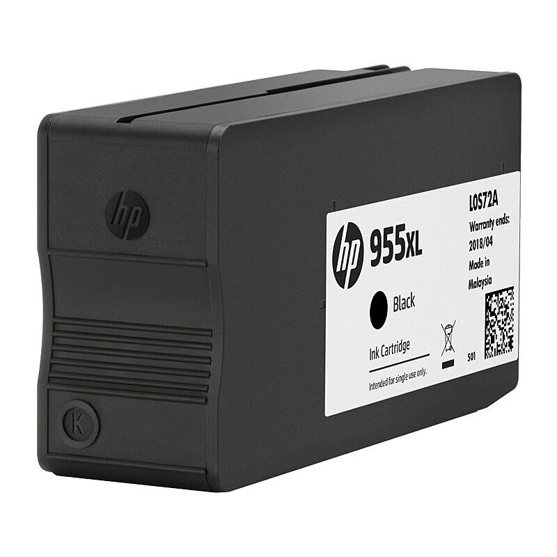 Genuine HP #955XL Black Ink L0S72AA