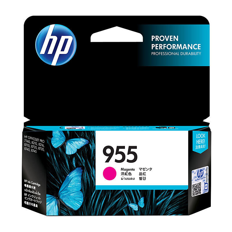 Genuine HP #955 Magenta Ink L0S54AA