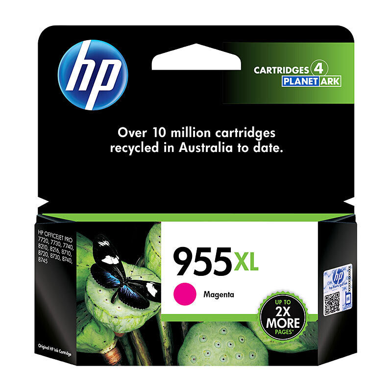 Genuine HP #955XL Magenta Ink L0S66AA