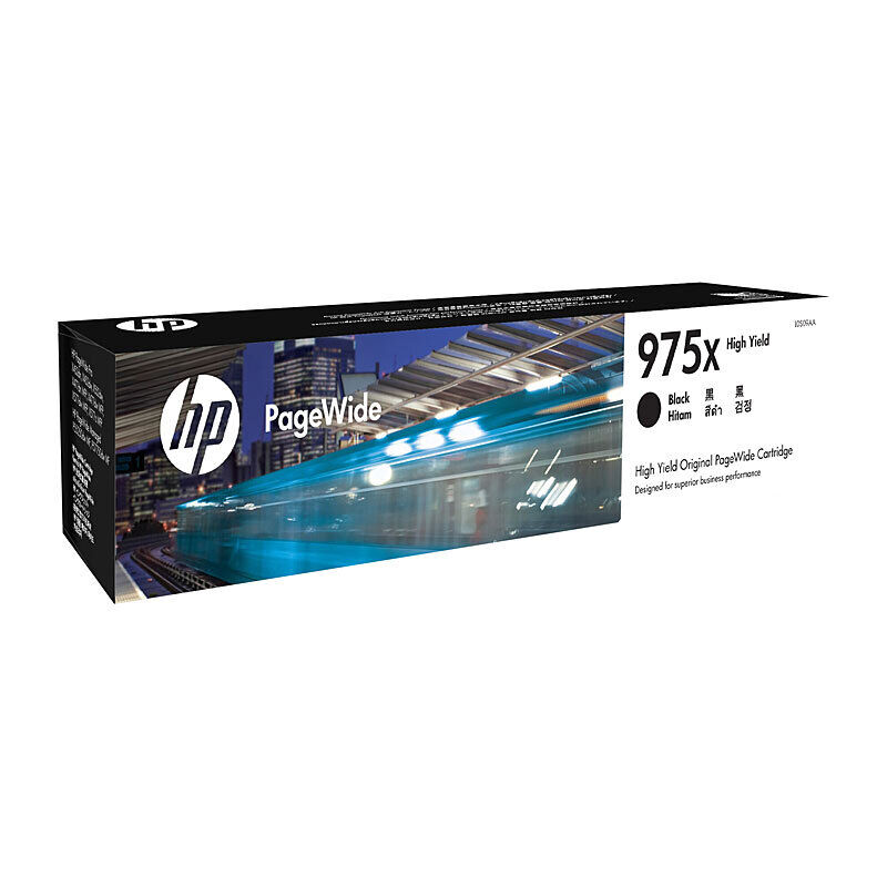 Genuine HP #975X Black Ink L0S09AA