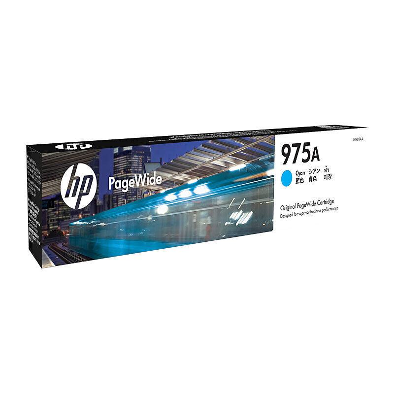 Genuine HP #975A Cyan Ink L0R88AA