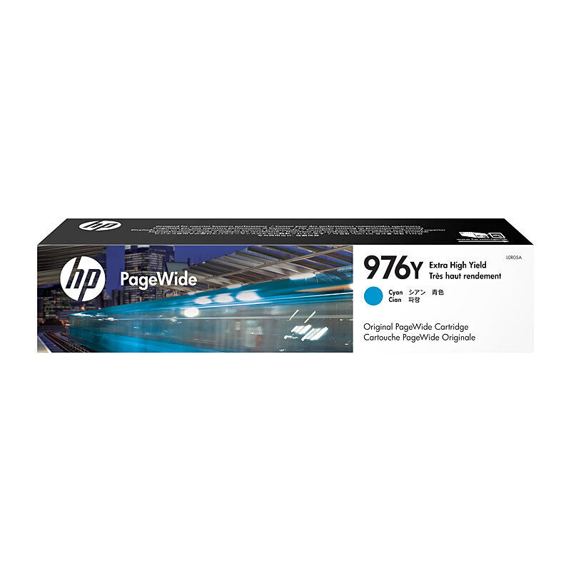 Genuine HP #976Y Cyan Ink L0R05A