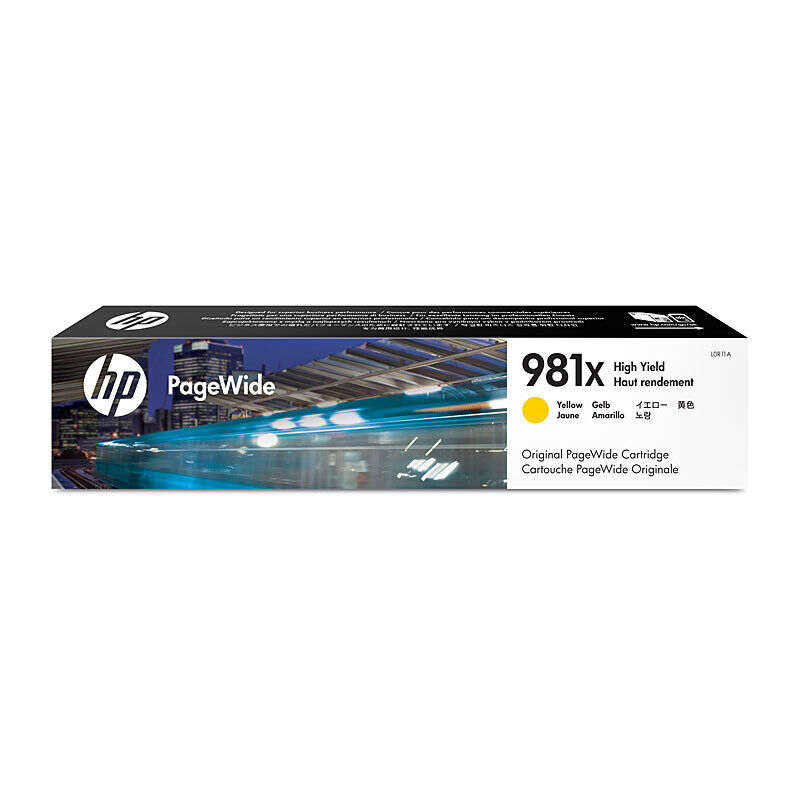 Genuine HP #981X Yell Ink Cartridge L0R11A