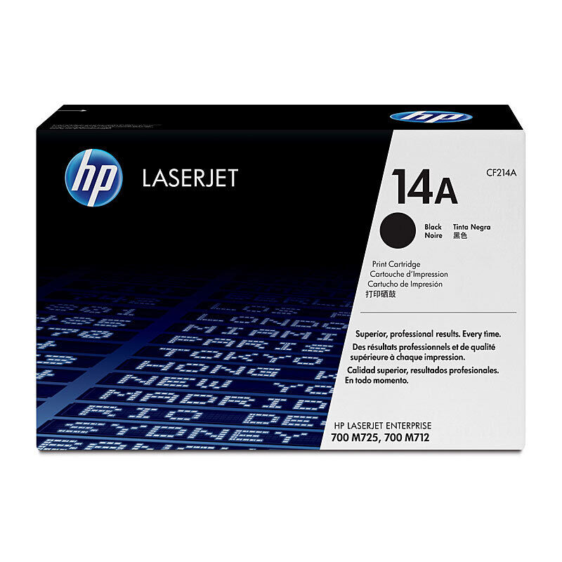 Genuine HP #14A Black Toner CF214A
