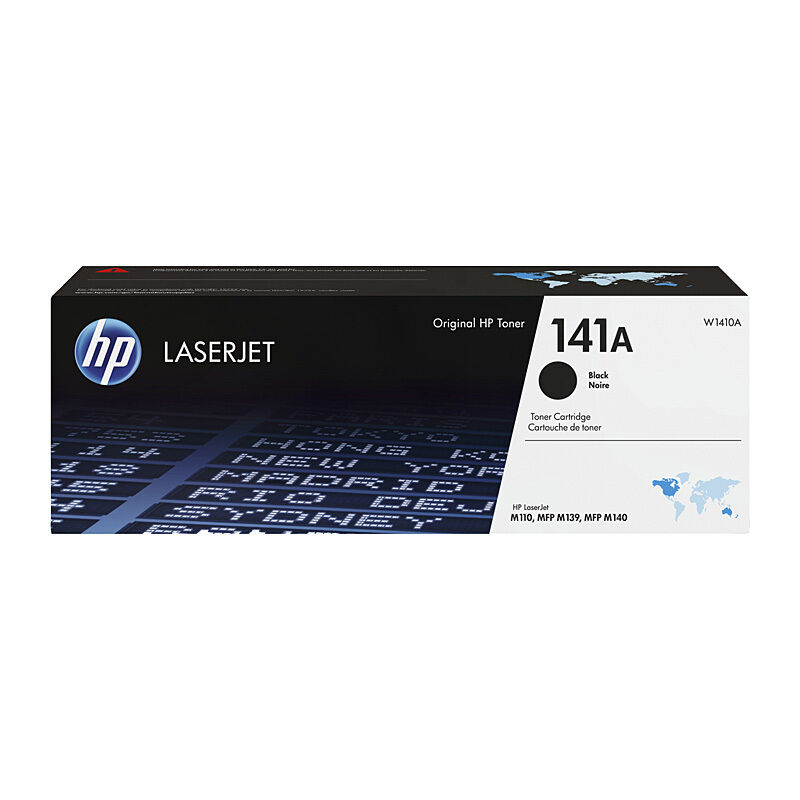 Genuine HP #141A Black Toner W1410A