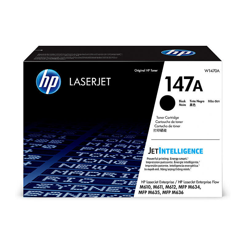 Genuine HP #147A Black Toner W1470A