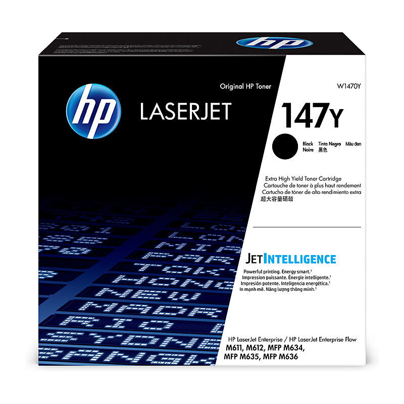 Genuine HP #147Y Black Toner W1470Y