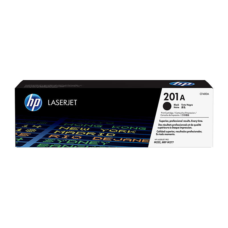 Genuine HP #201A Black Toner CF400A