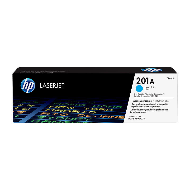 Genuine HP #201A Cyan Toner CF401A