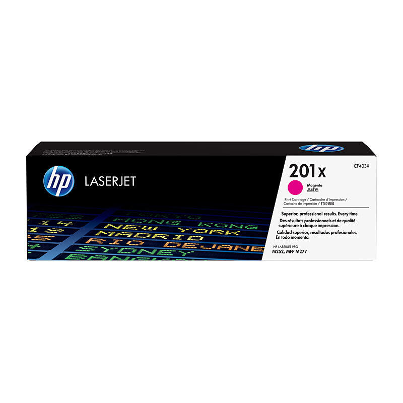 Genuine HP #201X Magenta Toner CF403X
