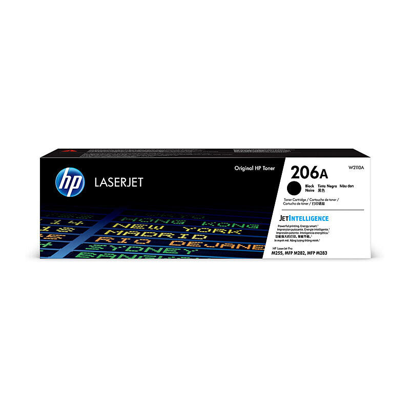 Genuine HP #206A Black Toner W2110A